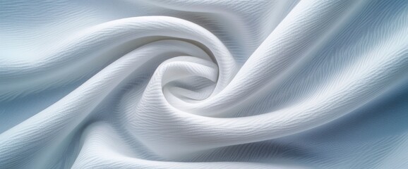 Obraz premium Light Bright White Canvas Texture On Macro, Perfect For A Clean And Minimalist Look