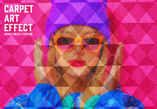 Carpert Art Effect with Generative AI