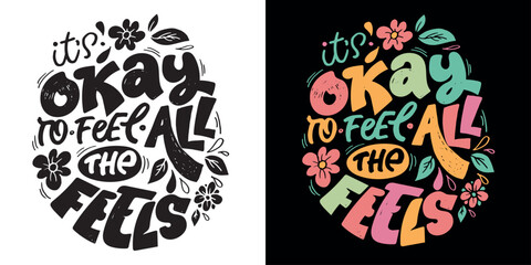 Fototapeta premium Cute hand drawn doodle lettering quote. Lettering for t-shirt design, mug print, bag print, clothes fashion. 100% hand drawn vector image.