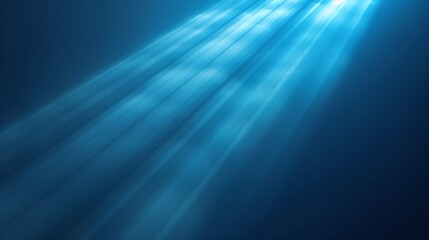 Single light blue ray background