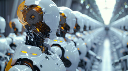 Fototapeta premium Startups focused on AI and machine learning attracting significant funding