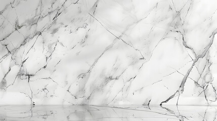 Natural White Marble Texture Background for Interior Decoration with Ceramic Tiles