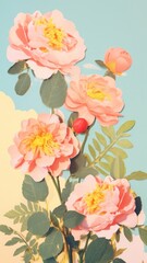 Flower plant petal rose.