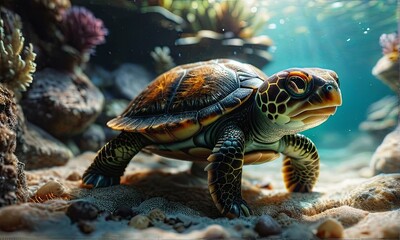 Mystical Sea Turtle