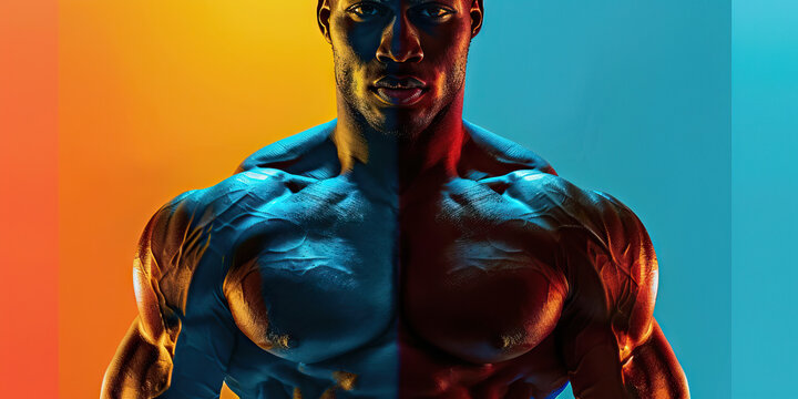 Fit for Life: A fitness enthusiast's daily routine, promoting a healthy lifestyle without technology.