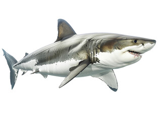 Naklejka premium Shark isolated on transparent background