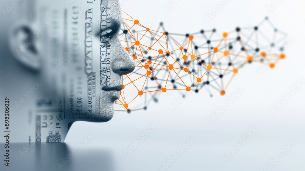 Aufkleber dynamic business networking connecting opportunities and digital intelligence