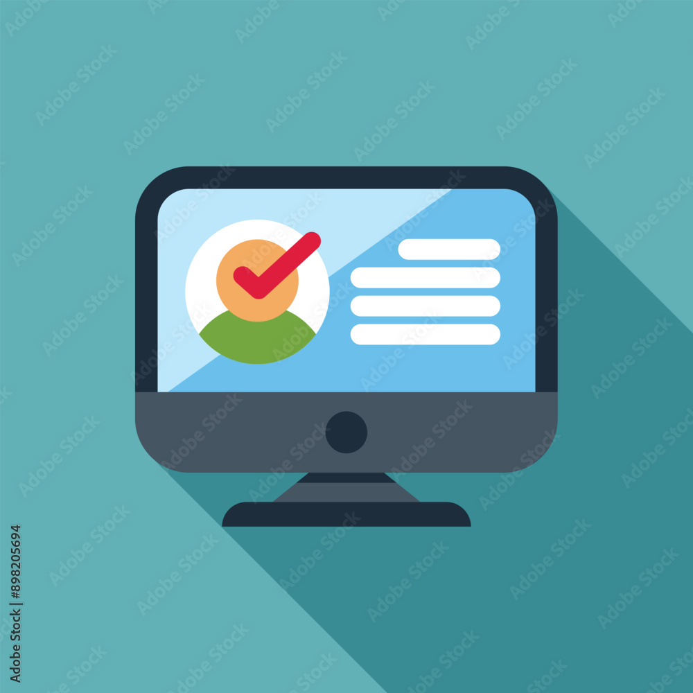 Poster user profile being updated successfully on a computer screen, symbolizing account verification