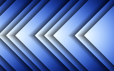 Fototapeta premium Abstract arrow shadow direction. abstract on futuristic modern design background