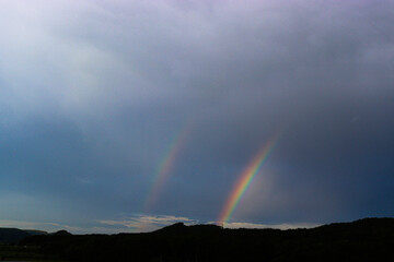 rainbow in the sky