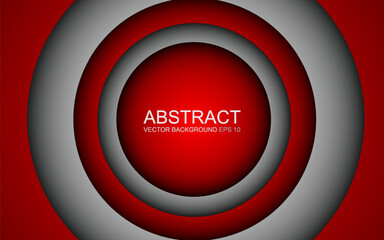 Gradient background. Abstract circle papercut smooth color composition. vector illustration EPS 10.