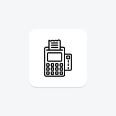 Payment System line icon , vector, pixel perfect, illustrator file