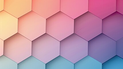 Hexagonal 3D Product Mockup with Modern Geometric Design