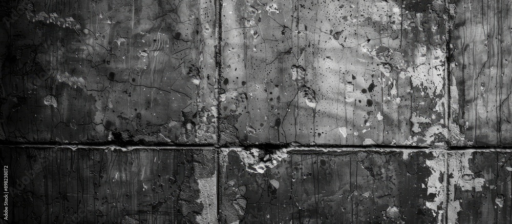 Aufkleber concrete wall background texture in grey and black tones with copy space image