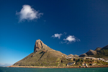 The Sentinel Peak in Hout Bay, South Africa
