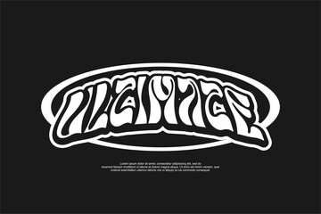 Vector streetwear design ideas concept vector graphic tee design suitable for printing