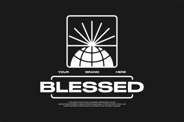 Vector streetwear design ideas concept vector graphic tee design suitable for printing