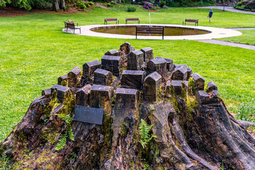 Recreational area Ravnedalen in Kristiansand, Norway