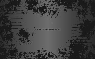 Gray and black grunge abstract texture background. With free space for text.