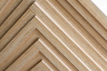 wooden planc arranged in a herringbone pattern
