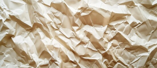 Obraz premium Background with crumpled paper creating texture suitable for copy space image