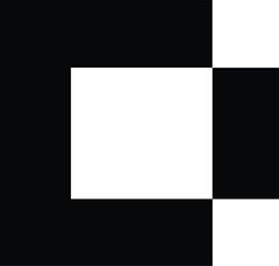 Premium letter D logo design vector illustration
