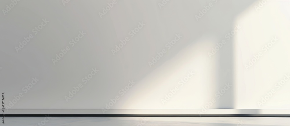 Poster concept for a banner advertisement with a blank copy space image