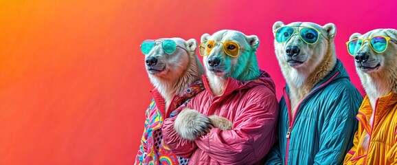 Cool Polar Bear Crew