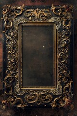 Book cover fairy tale design with gold leaf and magical symbols. 