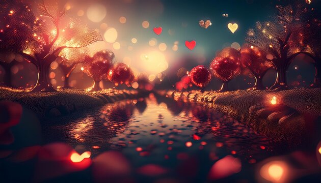 Street of romantic confessions