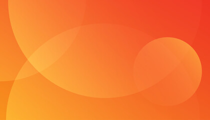 Abstract orange background with circles. Dynamic shapes composition.  ideal for banner, header, cover, billboard, brochure, social media, EPS 10
