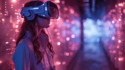 Zero-g escape room, participants solving floating puzzles and navigating through a series of challenges in a microgravity environment, with holographic clues and interactive elements enhancing the