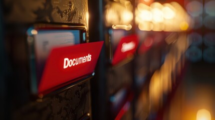 The Document Folder Label