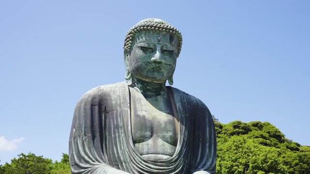 鎌倉大仏の風景動画