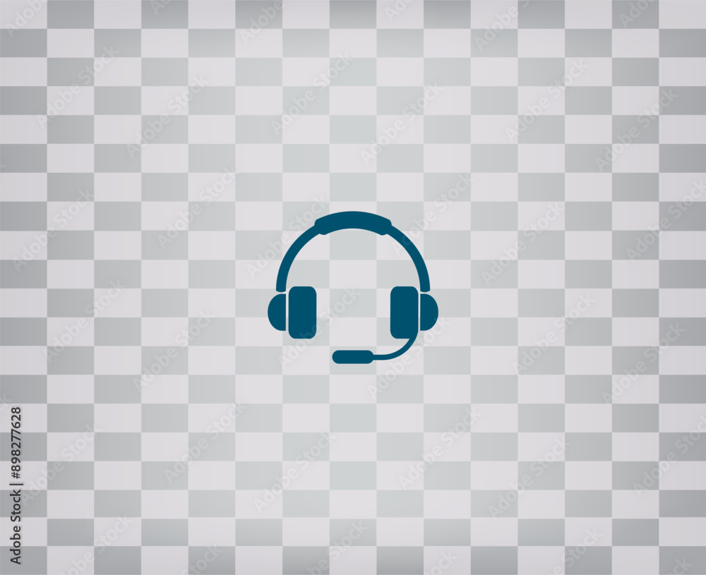 Poster vector illustration on a gray background with a gradient