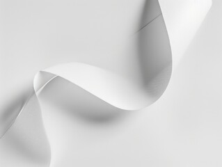 A close-up shot of a white roll of paper, ideal for uses such as document illustration or educational purposes