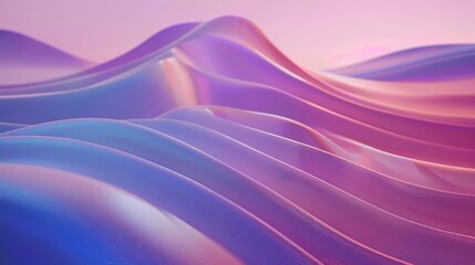 Abstract background with wavy shapes creating a 3d effect