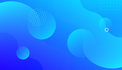 Blue geometric abstract background. Modern and Creative Trend design in vector illustration
