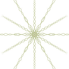 鎖をイメージした模様