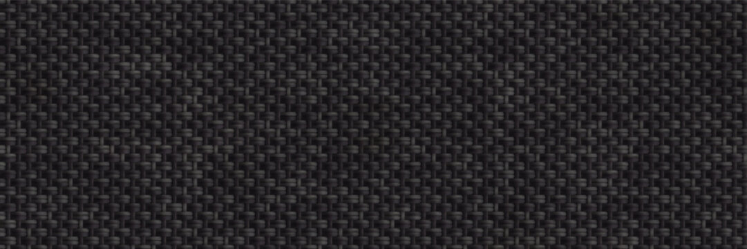 Black seamless pattern of roller blinds vinyl fabric. Curtains made of PVC for shading windows. Technical material. Vector illustration