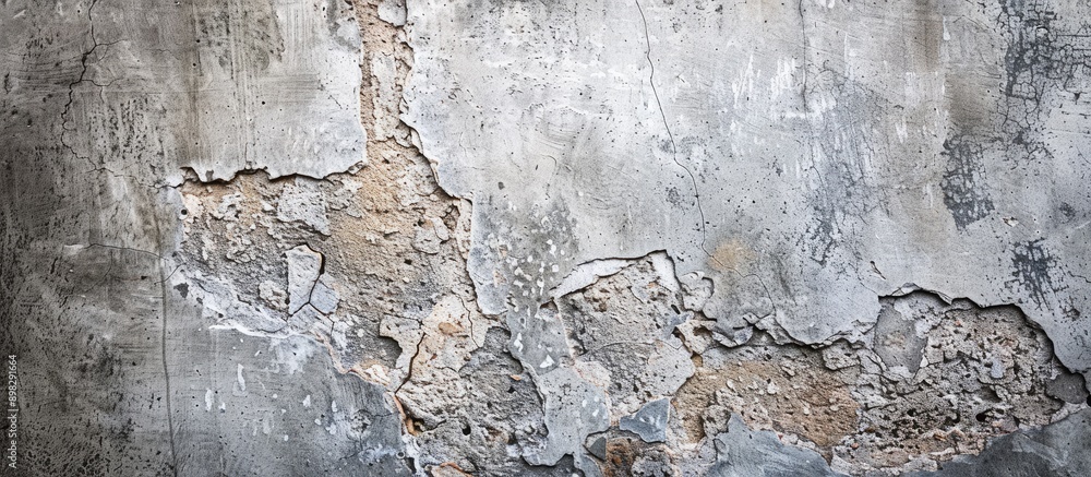 Aufkleber detailed close up shot of a vacant weathered textured wall providing an ideal blank concrete surface
