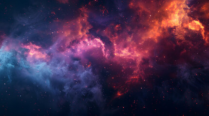 colorful galaxy space background