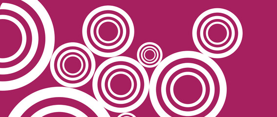 pattern with pink circles