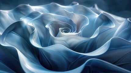 Obraz premium Close-Up of Turbine Blades: A detailed close-up of wind turbine blades in motion, capturing the engineering marvel of renewable energy