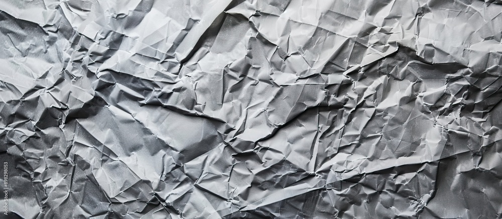 Aufkleber crumpled grey paper texture with copy space image