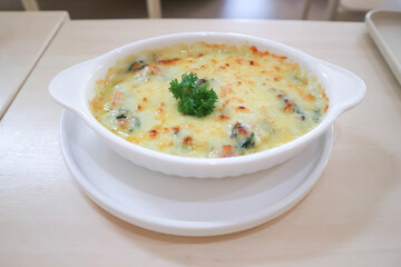 Baked spinach or Baked spinach with cheese