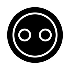 Buttons Vector Glyph Icon Design