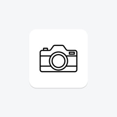 Digital imaging line icon , vector, pixel perfect, illustrator file