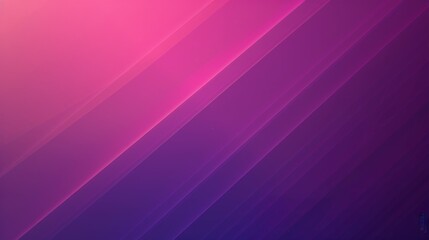 Fototapeta premium Abstract background with diagonal pink and purple stripes creating a gradient effect