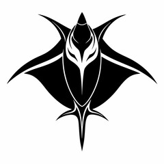 manta ray icon vector